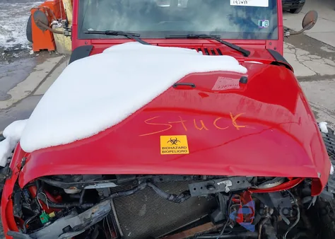 2011 Jeep Wrangler Sport из США, поврежденный, VIN 1J4AA2D13BL515375